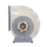 فن سانتریفیوژ دمنده بکوارد مدل BEB-50/18Z6T DAMANDEH Backward  Centrifugal Fan BEB-50/18Z6T