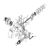 مشعل دوگانه سوز هوفمات مدل SLG3NZG-2 HOFMAT Dual Fuel Burner SLG3NZG-2