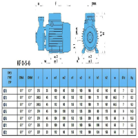 پمپ آب سایر سه فاز مدل KF 6