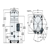 ابعاد کمپرسور 7.5 اسب اسکرال دانفوس مدل SM90-4VM