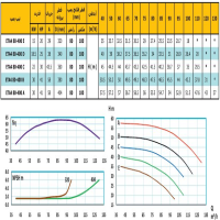 منحنی پمپ آب رایان مدل ETA4 80-400 C
